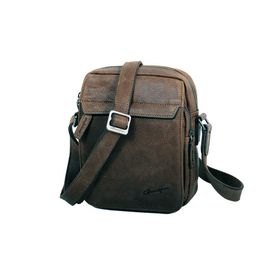 Sacoche portée travers Gérard Hénon Collection Vintage 7102 - Chocolat