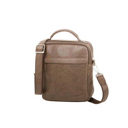 Sacoche portée travers Gérard Hénon Collection Vintage 7110 - Marron clair