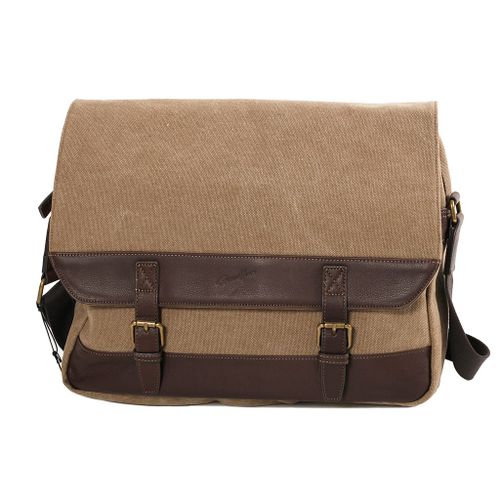 Besace A4 Gérard Hénon Collection Safari 22360 - Marron clair