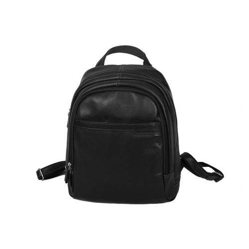 Sac à dos Katana Cuir de Vachette grainé 69308 - Noir