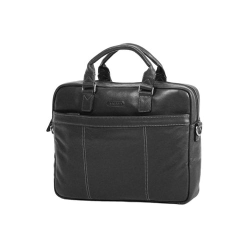 Porte-ordinateur Katana Cuir de Vachette grainé 69357 - Noir