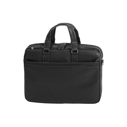 Porte-ordinateur Katana Cuir de Vachette grainé 69355 - Noir