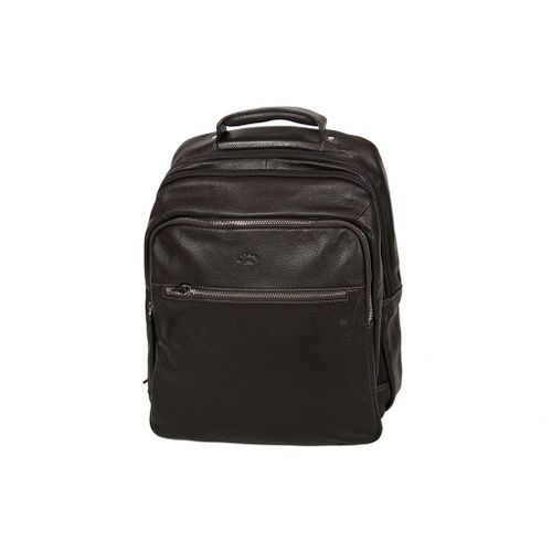 Sac à dos Katana Cuir de Vachette grainé 69511 - Chocolat