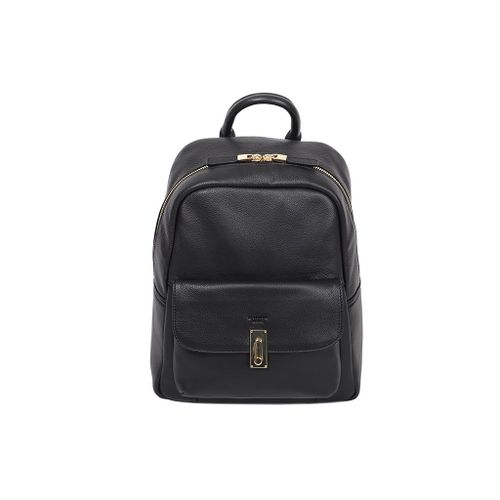 SAC À DOS KATANA CUIR DE VACHETTE SOUPLE 89706 - Noir