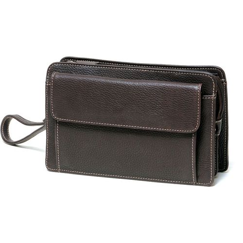 Pochette à glissière Gérard Henon Golf GH 2902 - Marron
