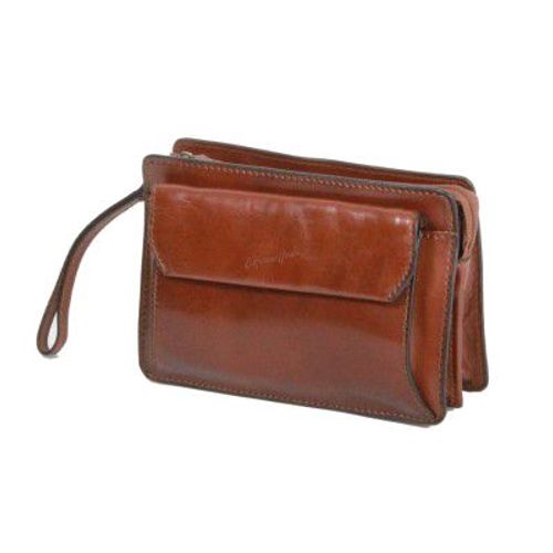 Pochette à rabat Gérard Henon New Master GH 5502 - Marron