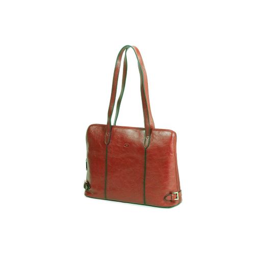 Sac shopping Katana en cuir de Vachette K 82574 - Marron