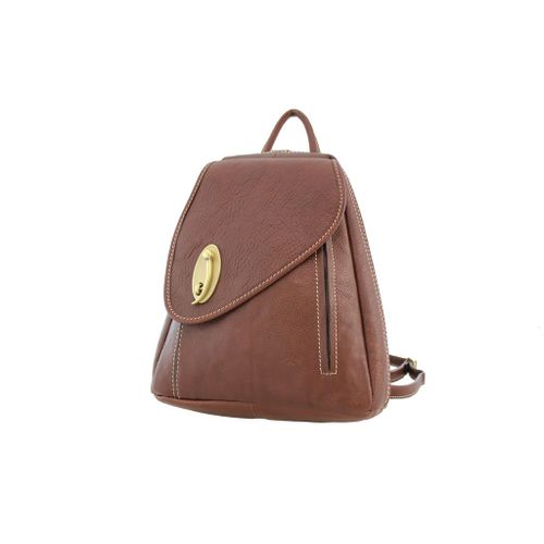 Sac à dos Katana cuir de Vachette K 322016 - Marron