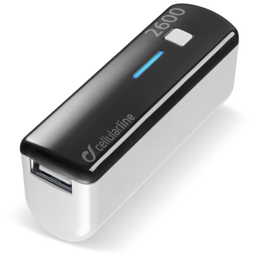 Cellularline USB Pocket Charger 2600 - Universel