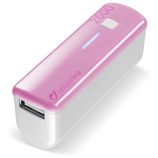 Cellularline USB Pocket Charger 2600 - Universel