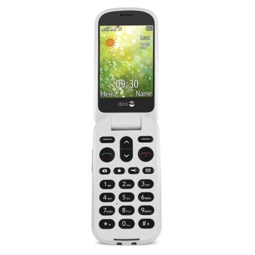 Doro 6050 2.8" 111 g Graphite et Blanc