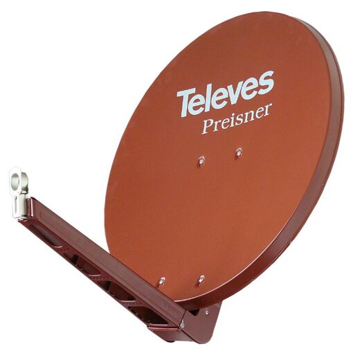 Televes S85QSD-Z antenne satellites 10,7 - 12,75 GHz Rouge