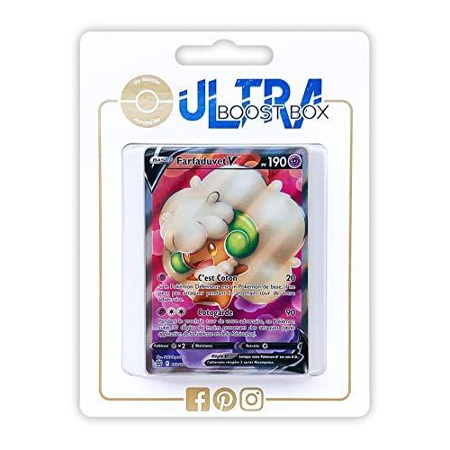 Farfaduvet V 160 172 Full Art - Ultraboost X Epée Et Bouclier 9 - Stars Étincelantes - Coffret De 10 Cartes Pokémon Françaises