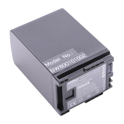 vhbw Batterie compatible avec Canon Vixia HF M41, HF S11, HF S100, HF S10 caméra vidéo caméscope (2400mAh, 7,2V, Li-ion) avec puce d'information