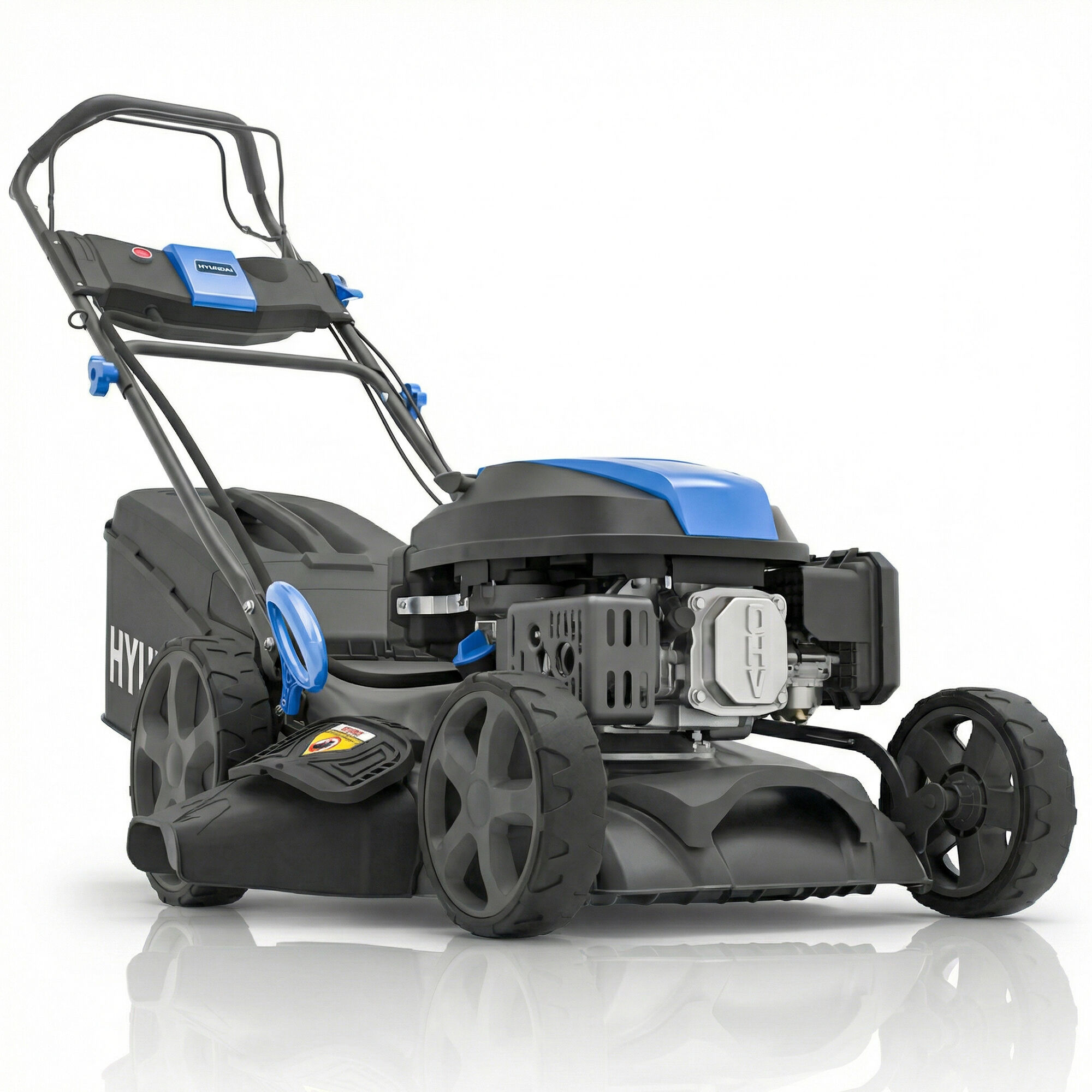 Tondeuse thermique autotractée Hyundai 43cm, Démarrage électrique, ...