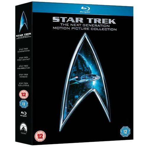 The Next Movie Collection Generations First Contact Insurrection Star Trek Nemesis Blu-Ray Import