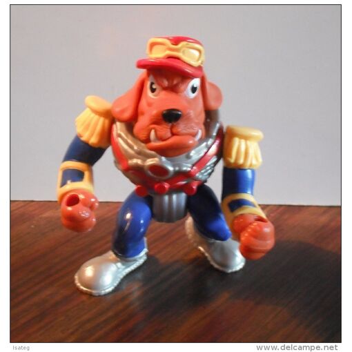 Figurine vintage Bucky O&amp;#39;hare : chien - La Guerre De
