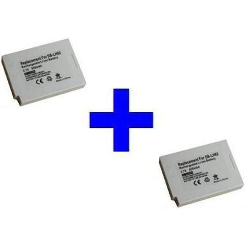 Pack de 2 batteries compatible Samsung SB-LH82 SBLH82 Miniket VP-MS15 MS10 950mAh