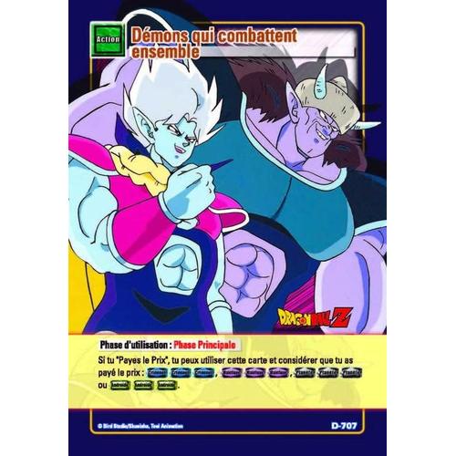 Dragon Ball Jcc Card Game Vf Serie 7 D-707