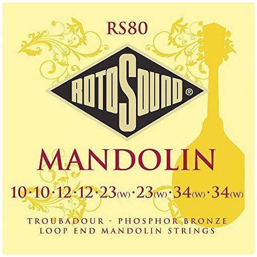 Troubadour Rs80 Mandolin String Set / Strings