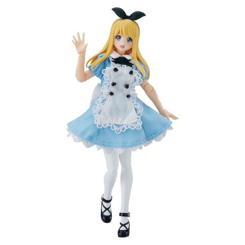 Original Character - Figurine Figma Female Body (Alice) With Dress And Apron Outfit 13 Cm