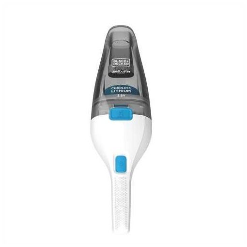 Black & Decker NVC115JL aspirateur de table Gris, Blanc Sans