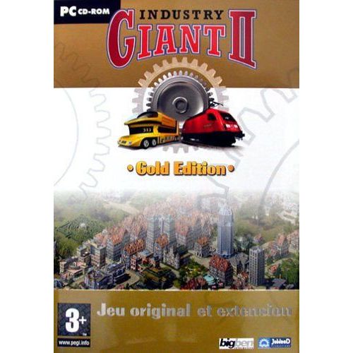 Industry Giant 2 Gold Edition Jeu Original Et Extension Pc