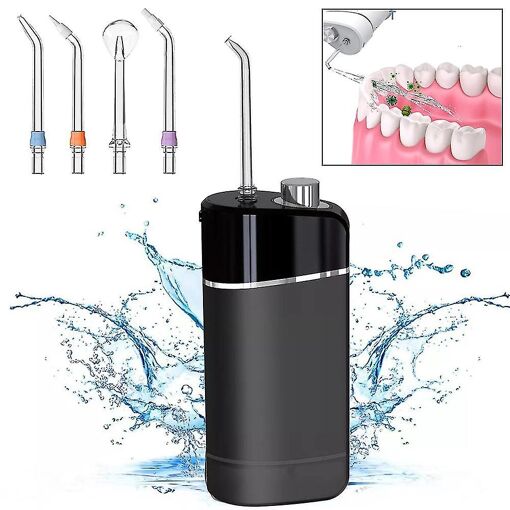 Hydropulseur Portable Avancé Avec Embouts À Jet - Irrigateur Buccal...