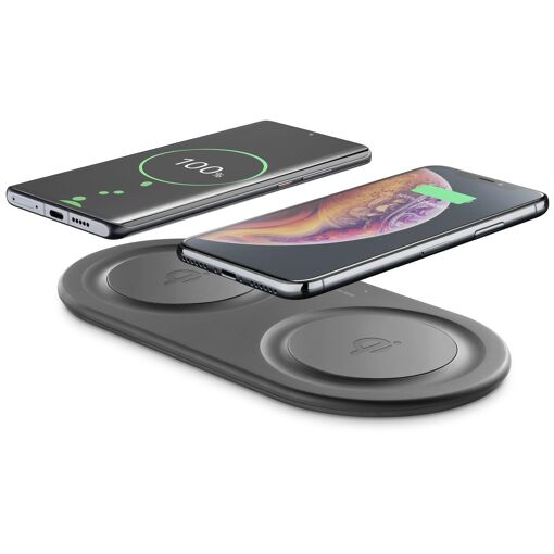 Cellularline Gemini Wireless Charger - Apple, Samsung and ot