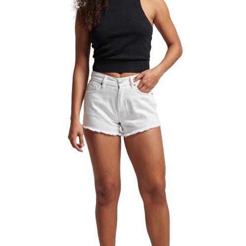 Shorts Femme Superdry Studios High Rise Denim W7110397a