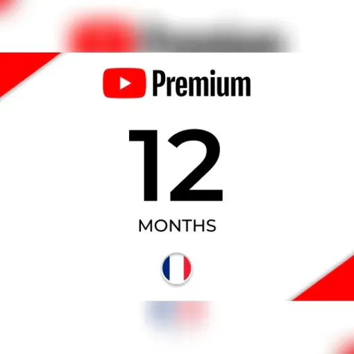 YouTube Premium 12 Months Subscription - FRANCE