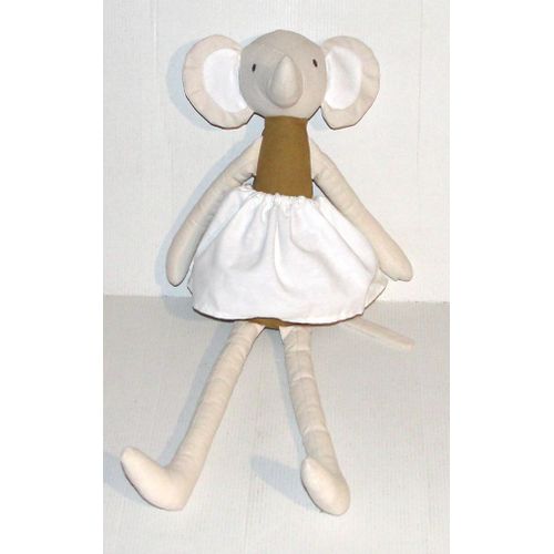 Peluche Elephant Vertbaudet Doudou 47 Cm