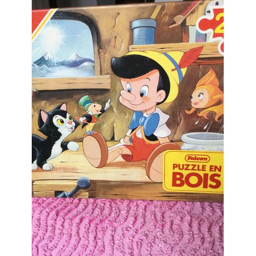 Puzzle En Bois De 20 Pieces Pinocchio