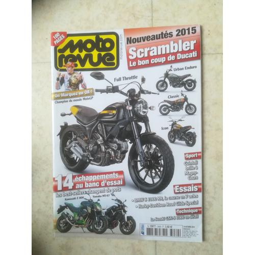 Moto Revue 3989 De 2014 Ducati Scrambler,Harley Road Glide Special,Tixier