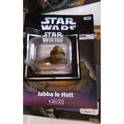 Figurine Star Wars En Plomb N° 26 : Jabba Le Hutt Avec Fiche Et Fascicule Atlas