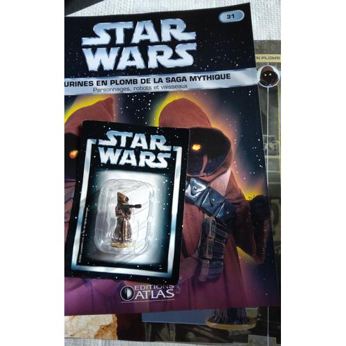 Figurine Star Wars En Plomb N° 31 : Jawa Avec Fiche Et Fascicule Atlas