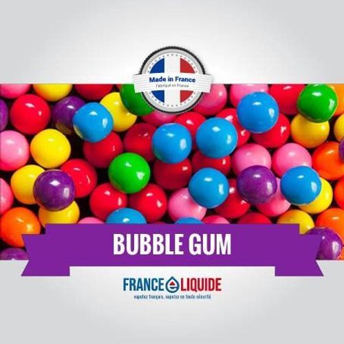 E-liquide arôme Bubble gum 0MG 10ml 70% PG / 30% VG fabriqué en France.