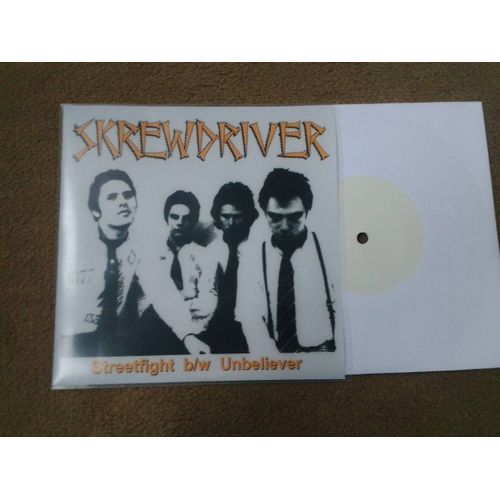 Skrewdriver Streetfight / Unbeliever 45t Rare