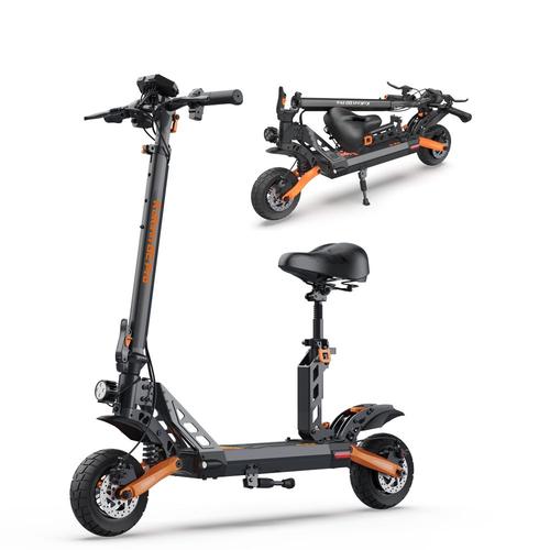 Kukirin G2 Pro Trottinette Electrique Pliant, Batterie 48v15ah,Moteur 600w,Portée 55 Km,45 Km/H Vitesse Maximale, Freins À Double Disque, Siège Amovible, Amortisseur À Quatre Bras, Pneu 9 Pouces