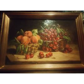 Ancien Tableau - Fruits