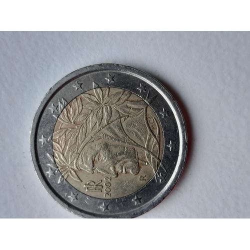 Pièce Très Rare De 2 Euros - Italie 2002 - Dante Alighieri R