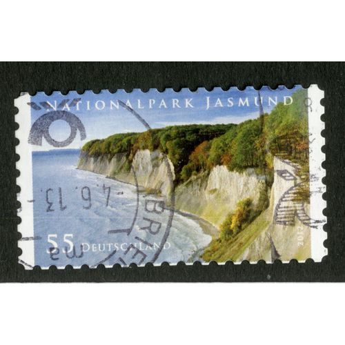 Timbre Oblitéré Deutschland, Nationalpark Jasmund, 2012, 55