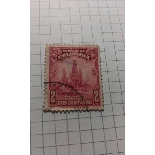 Timbre Colombie Colombia 1935 Ref T31