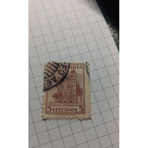 Timbre Colombie Colombia 1946 Ref T31