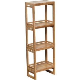 Meuble Bambou 4 Étagères Idecorum