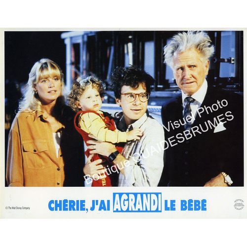 Chérie, J'ai Agrandi Le Bébé (Honey I Blew Up The Kid) : Jeu De 8 Photos D'exploitation Cinématographique - Format 22x28 Cm - De Randal Kleiser Avec Rick Moranis, Marcia Strassman - 1992