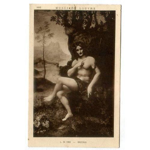 Carte Postale - Bacchus ( L Da Vinci ) - Musée Du Louvre