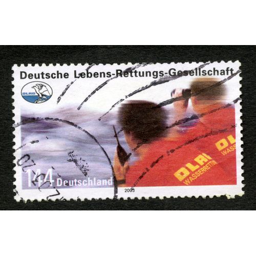 Timbre Oblitéré Deutschland, Deutsche Lebens-Rettungs-Gesellschaft, 2003, 144