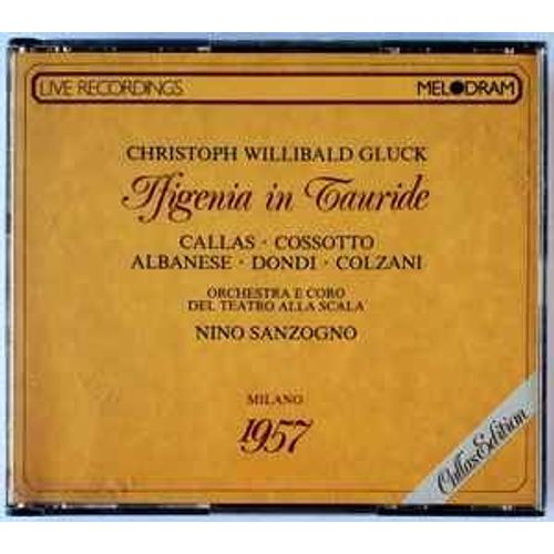 Christoph Willibald Gluck - Teatro Alla Scala - Ifigenia In Tauride - Coffret 2 Cd