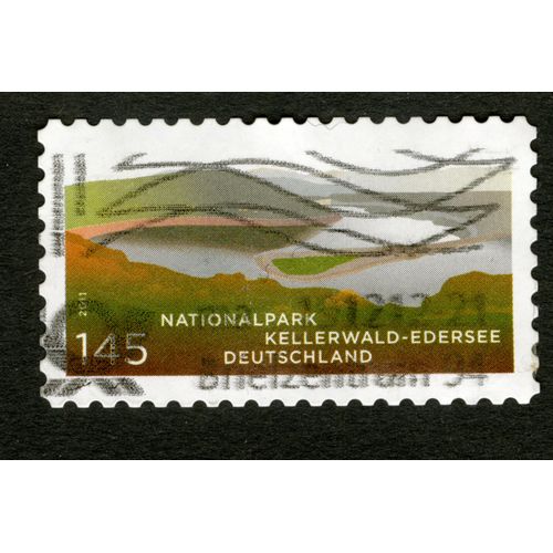 Timbre Oblitéré Deutschland, National Park Kellerwald-Edersee , 2011, 145